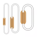 Modern Wall Lights With Geometric Shapes And Gold Metal Frames LED Lighting