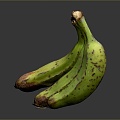 banana fruit fresh fruit seasonal fruit fruit fruit highlights fruit meal tropical fruit specialty fruit 3d model