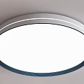 Modern Square and Round Flush Mount Ceiling Light Design for Home Lighting 3d model