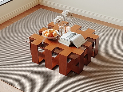 Modern Coffee Table Decorative Ornaments Combination Vase model