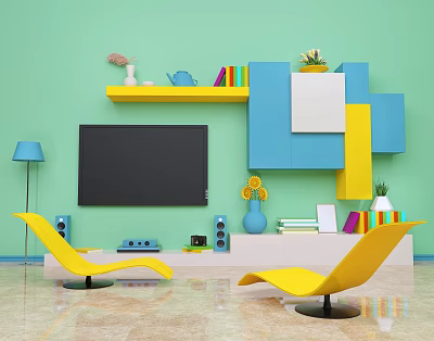 Modern TV Cabinet 3d model