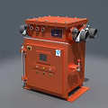 Underground low-voltage isolating switch Mine flameproof vacuum feed switch Explosion-proof switch 3d model