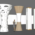 Pillar 3d model