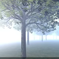 Modern School Building Complex With Sports Field Running Track Basketball Courts And Green Trees