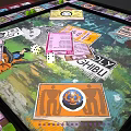 Fun Board Game Set With Wooden Case Colorful Tiles And Game Cards For Family