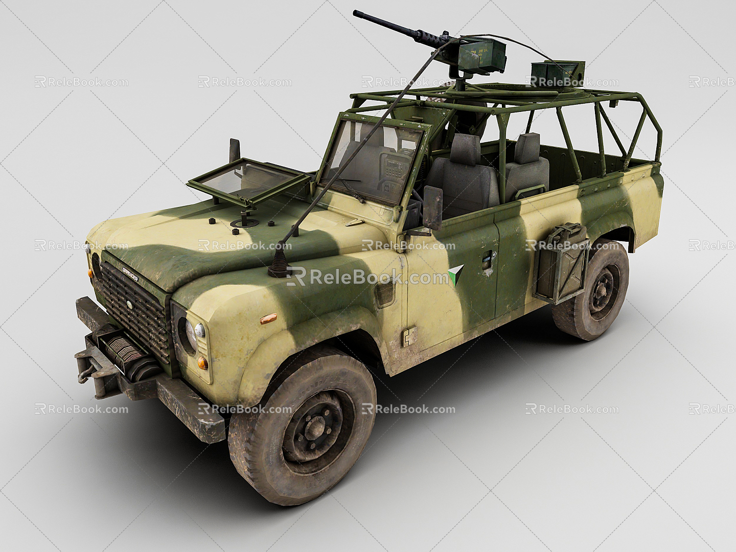 Modern Jeep 3d model