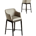 Modern Bar Chair 3d model