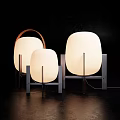 Modern Poliform table lamp 3d model
