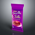 Smooth and Creamy Cadbury Dairy Milk Silk Chocolate in Purple Packaging