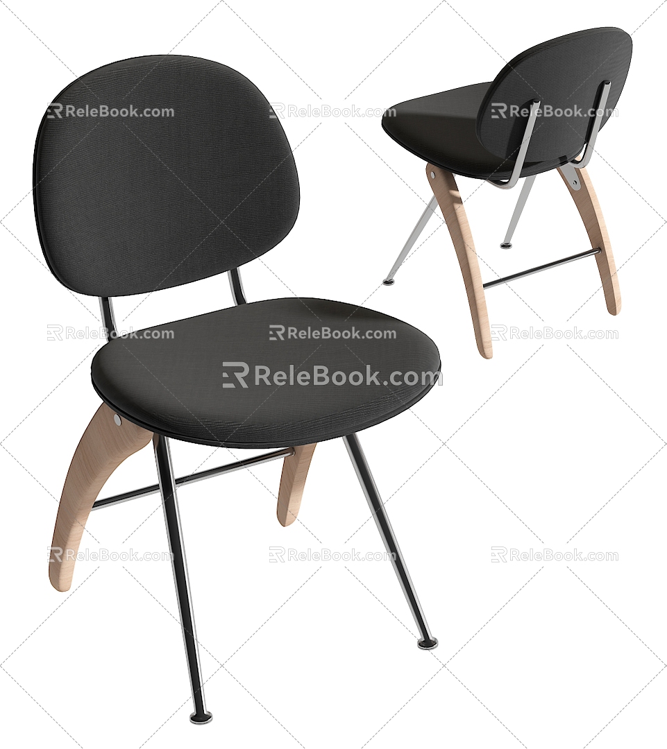 single chair 3d model