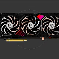 High Performance SHIELD RTX Graphics Card With Triple Cooling Fans And RGB Lighting Design