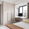 Modern Neutral Open Plan Living And Dining Room With Comfortable Sofas And Panoramic City View