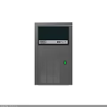 HISAKO ICE-50 Commercial Ice Maker With Silver Exterior And Digital
