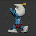 Smurfs Cartoon Character Cartoon Animal Cartoon Small Animal Game Character Virtual Character 3d model