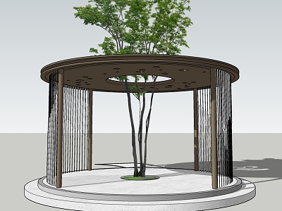 Modern Gallery Frame Circular Gallery Frame model