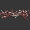 3D Anatomical Human Organ Model Showing Trachea Bronchi And Lung Structure
