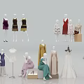 Modern Clothing Model Human Shape Model 3d model