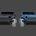 The Jeep 3d model