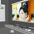 Modern Projector 3d model