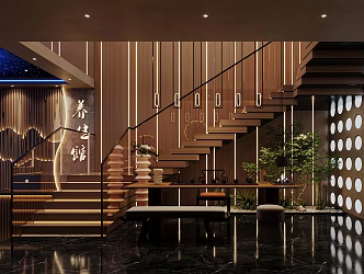 New Chinese Health Museum 3d model
