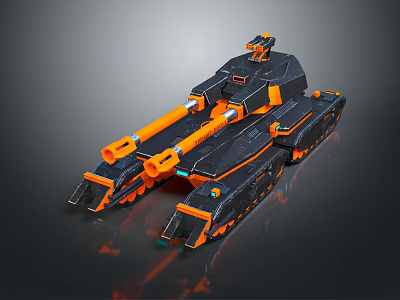 Modern Tanks Sci-Fi Tanks Military Vehicles 3d model