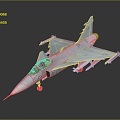 Fighter Fighter Next Generation Aircraft Fighter 3d model