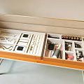 Organized Jewelry Storage Box with Multiple Compartments for Necklaces Bracelets Earrings and Watches