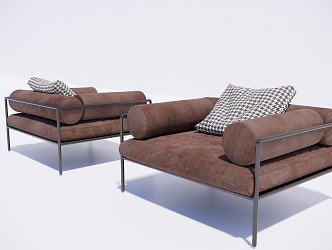 Modern Single Sofa Single Sofa Chair 3d model