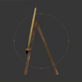 Archery Target Board With Colorful Concentric Rings And Wooden Tripod Stand