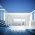 Swimming Pool Modern Swimming Pool 3d model