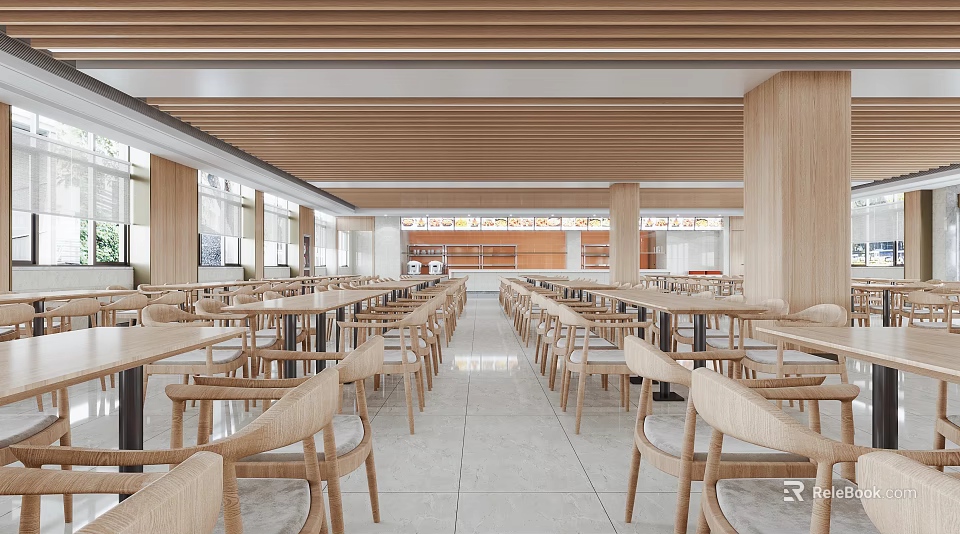 Modern Shower And Sauna Space Interior Design 3d model