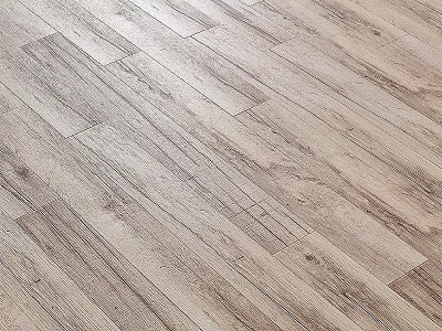 Natural Light Colored Wooden Flooring With Realistic Wood Grain And Smooth Surface 3d model