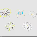Smart Machines Various Multirotor Drones With Different Designs And Propellers 3d model
