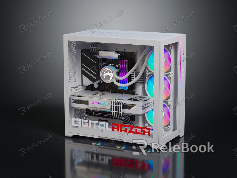 Modern mainframe liquid-cooled chassis chassis high-end chassis model