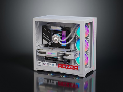 Modern mainframe liquid-cooled chassis high-end chassis model