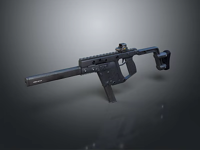 rifle semi-automatic rifle combat rifle battle rifle carbine war rifle attack rifle 3d model