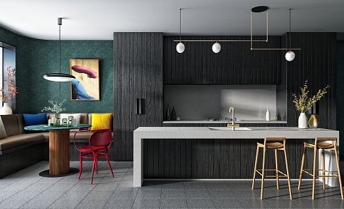 Modern Kitchen 3d model