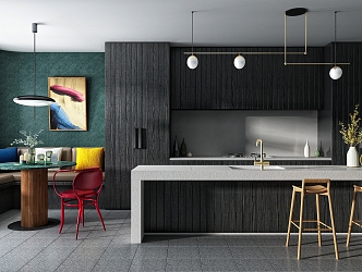 Modern Kitchen 3d model