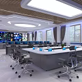 Command Control Room 3d model