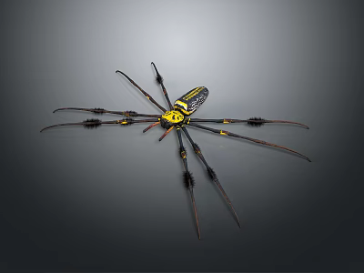 spider poisonous spider big spider reptile insect animal game animal cartoon animal 3d model