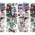 Modern graffiti graffiti wall children's graffiti painting wall painting outdoor landscape wall painting graffiti art graffiti skateboard park graffiti 3d model