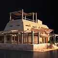 Traditional Rural Building Design Featuring Thatched Roof And Earthen Walls