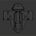 Advanced Futuristic Spacecraft Design Featuring Sleek Modular Exterior For Aerospace Exploration