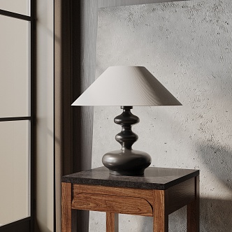 Modern table lamp 3d model