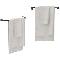 Bathroom towel 3d model