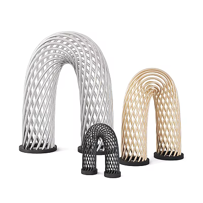 Modern decoration table 3d model