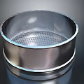 Stainless Steel Round Sieve With Fine Mesh For Baking And Cooking Needs
