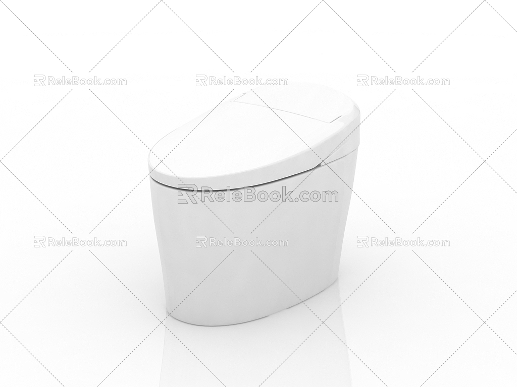 Modern Toilet Smart Toilet 3d model