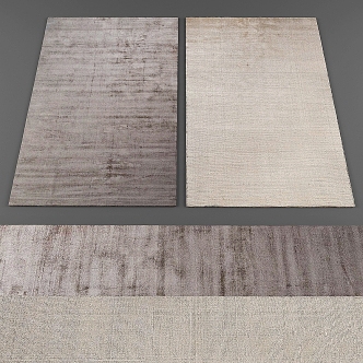 modern square carpet 3d model