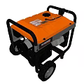 modern generator 3d model